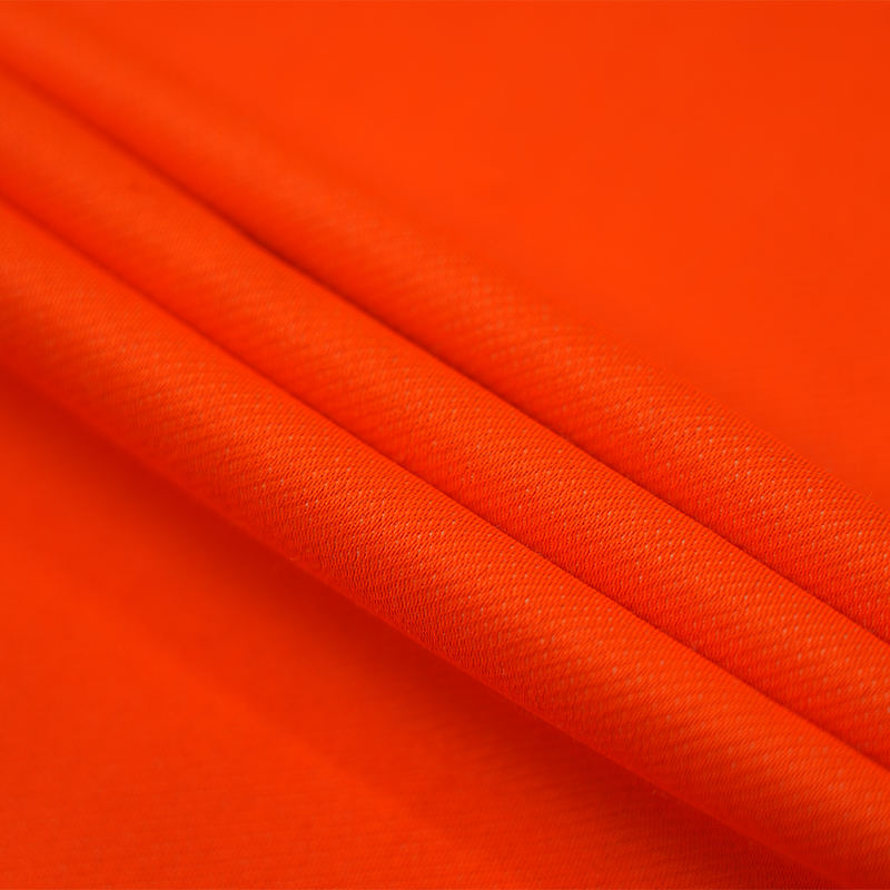 Tejido FR Hi-Vis Modacrílico/Poliéster/Celulosa/Súper fibra/Antiestático QFU-05